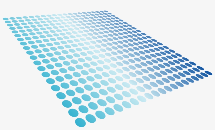 This Free Clipart Png Design Of Dots In Perspective, transparent png #136524