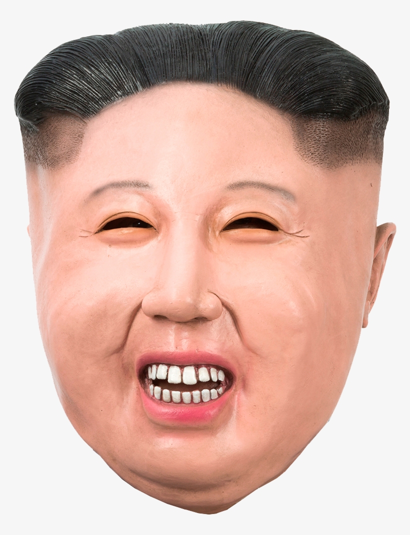 Lateksmaske I Form Av Kim Jong-un - Kim Jong-un Maske, transparent png #136526
