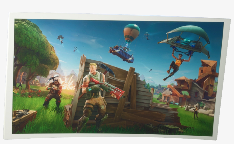 Fortnite Battle Royale Png Image - Fortnite Dual Monitor Background, transparent png #136669