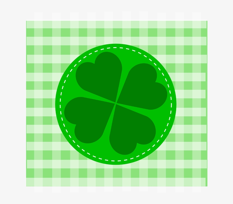 Texture Shamrock, March, Luck, Day, Background, Clover, - Four-leaf Clover, transparent png #136830