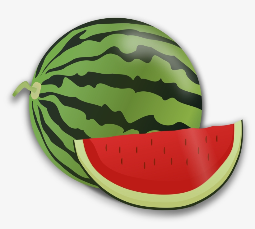 Hand-painted Watermelon - Animated Picture Of Watermelon, transparent png #137055
