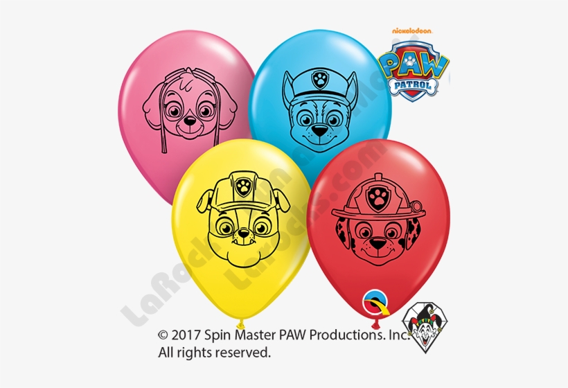 Paw Patrol A5 Size Party Invitations - 20 Per Pack, transparent png #137204