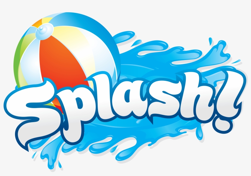 Pool Party - Free Water Splash Clipart, transparent png #137409