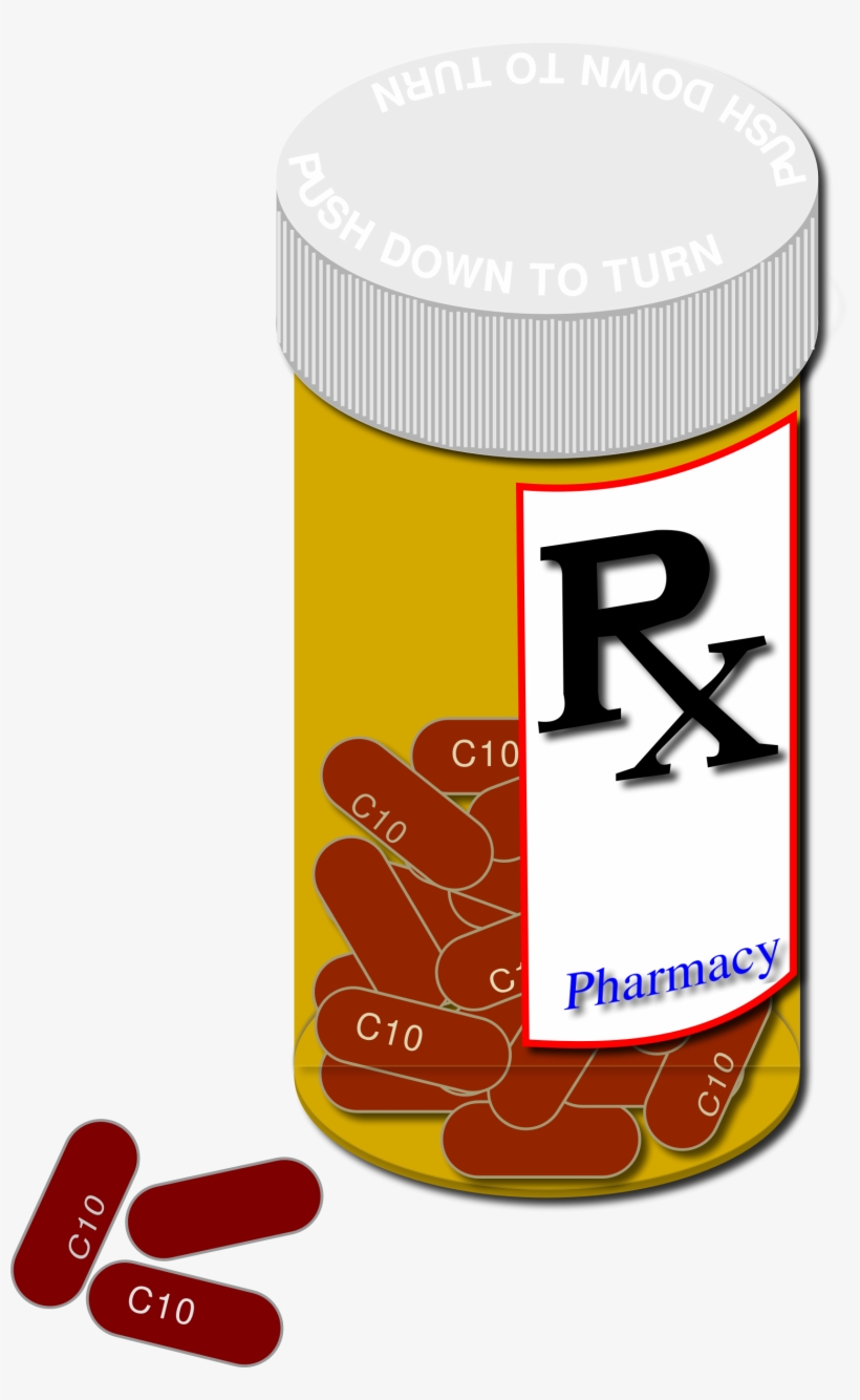 Transparent Background Pill Bottle Clip Art - memmiblog