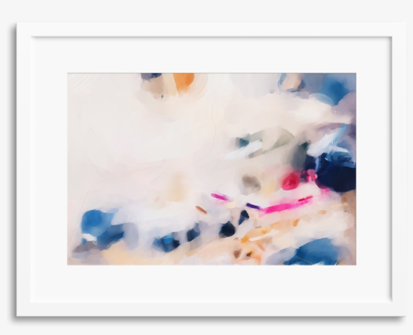 Custom Framing For Parima Studio Art- White Wood Frame - Art, transparent png #137443