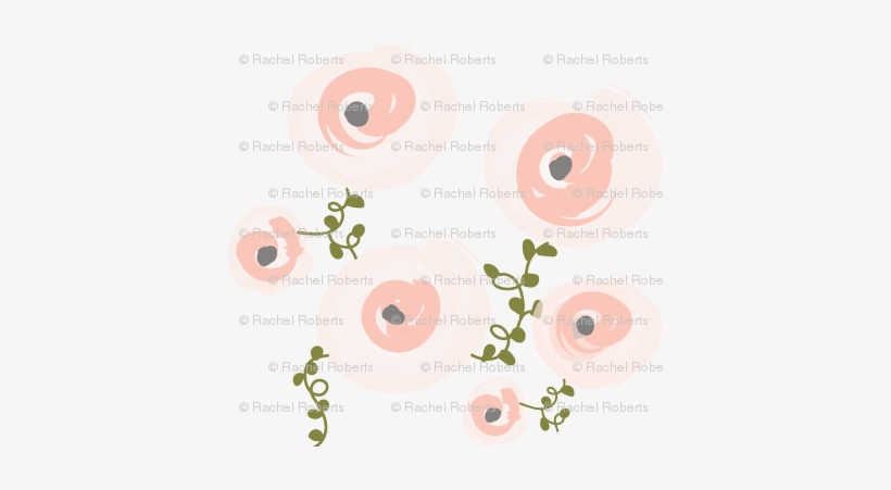 Pale Watercolor Floral - Watercolor Painting, transparent png #137524