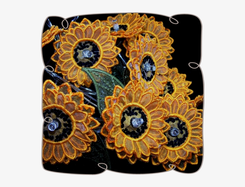 Embroidery, transparent png #137728