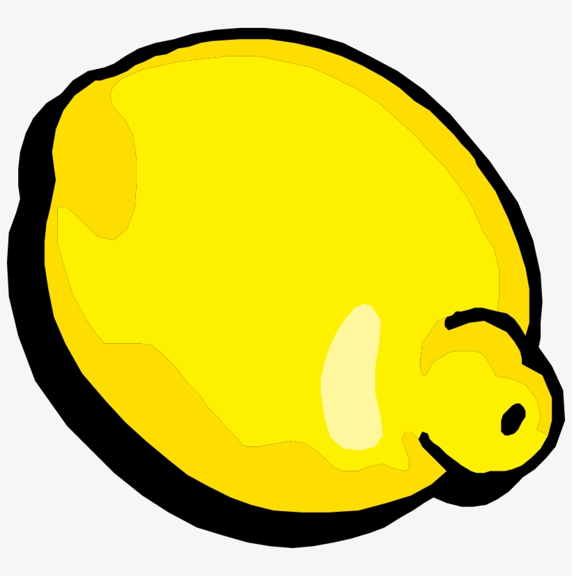 Free Vector Lemon Clip Art - Lemon Clip Art, transparent png #137973