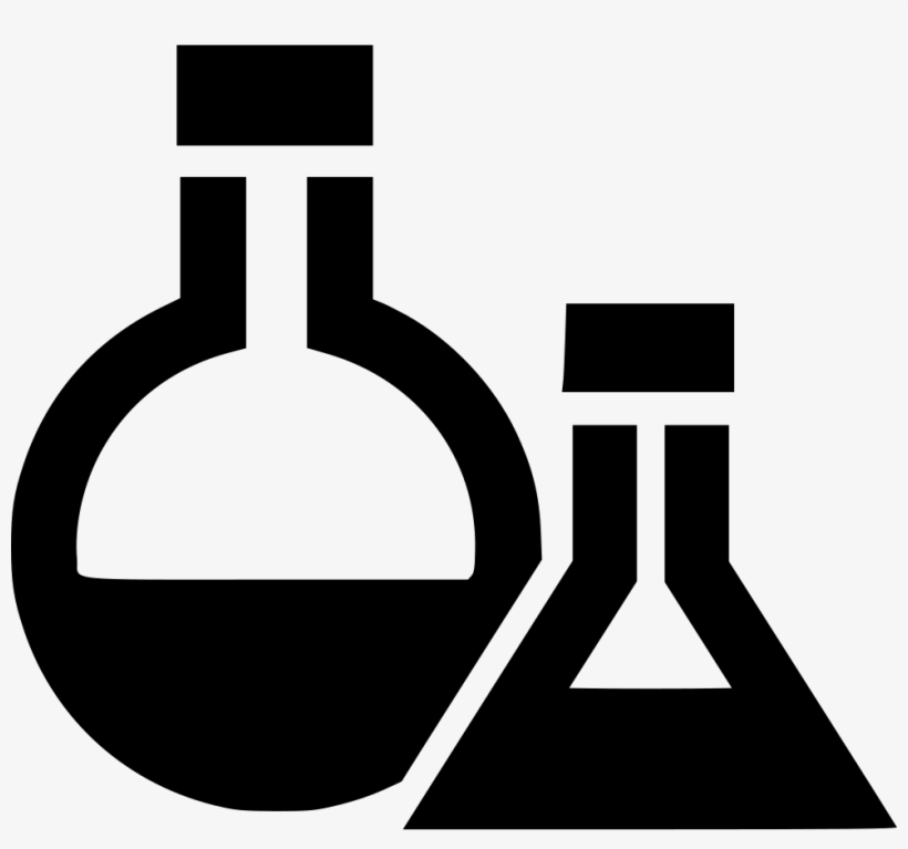 Beaker Flask Chemistry Physics Comments - Tubo De Ensayo Simbolo, transparent png #138058
