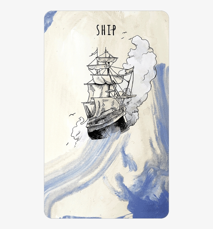 Main Menu Ship - Ink, transparent png #138308