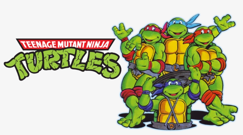 Teenage Mutant Ninja Turtles Black And White Clipart - Ninja Turtles Png, transparent png #138420
