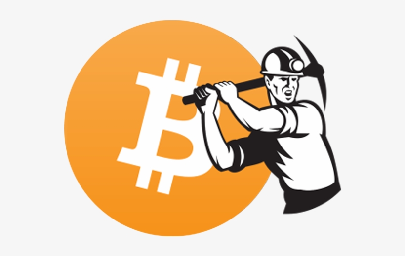 Bitcoin - Bitcoin Mining Logo Png, transparent png #138826