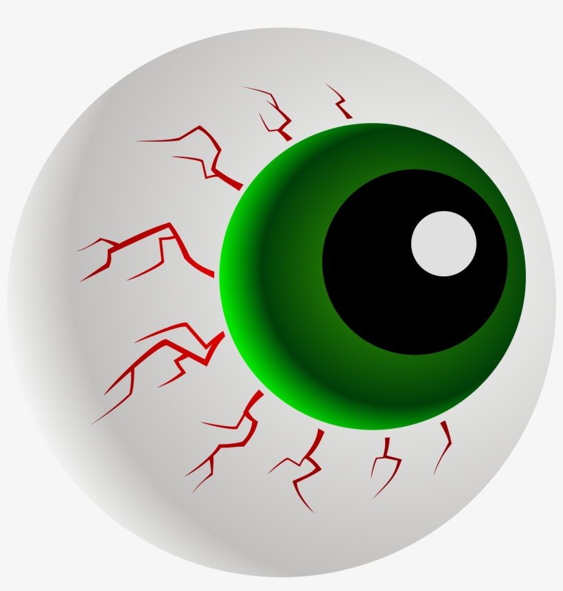 Giant Eyeball Png Clipart Image - Halloween Eyeball Png, transparent png #139090
