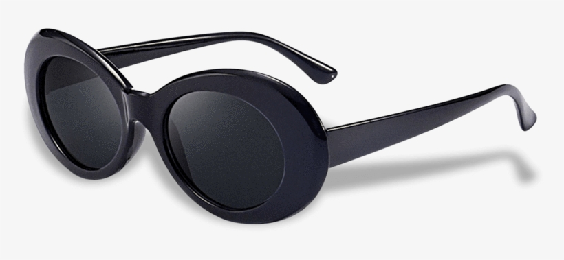 Clout Kurt Cobain Clout Goggles Rapper Oval Shades Grunge Free Transparent Png Download Pngkey
