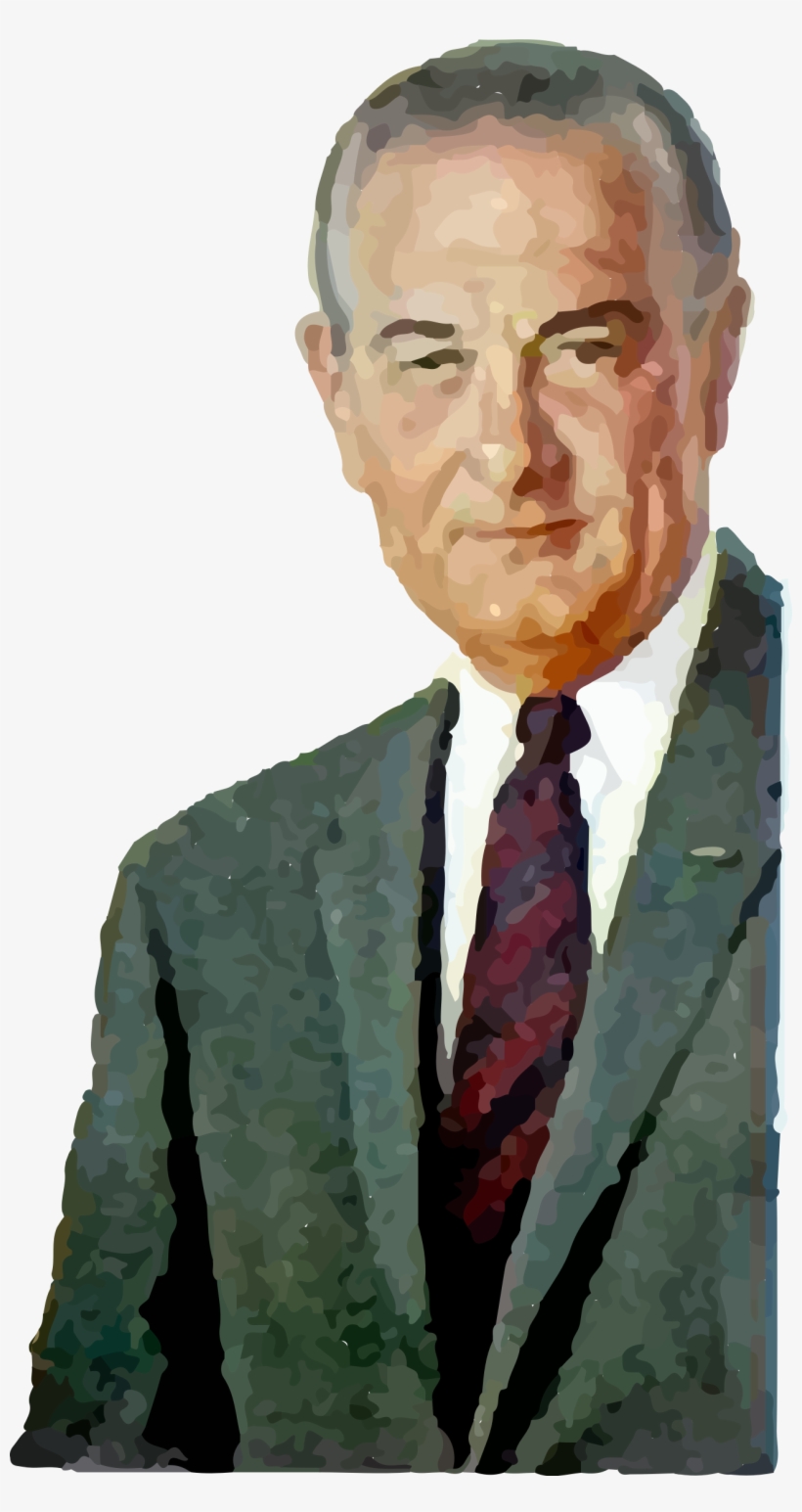 This Free Icons Png Design Of Lyndon B Johnson, transparent png #139599