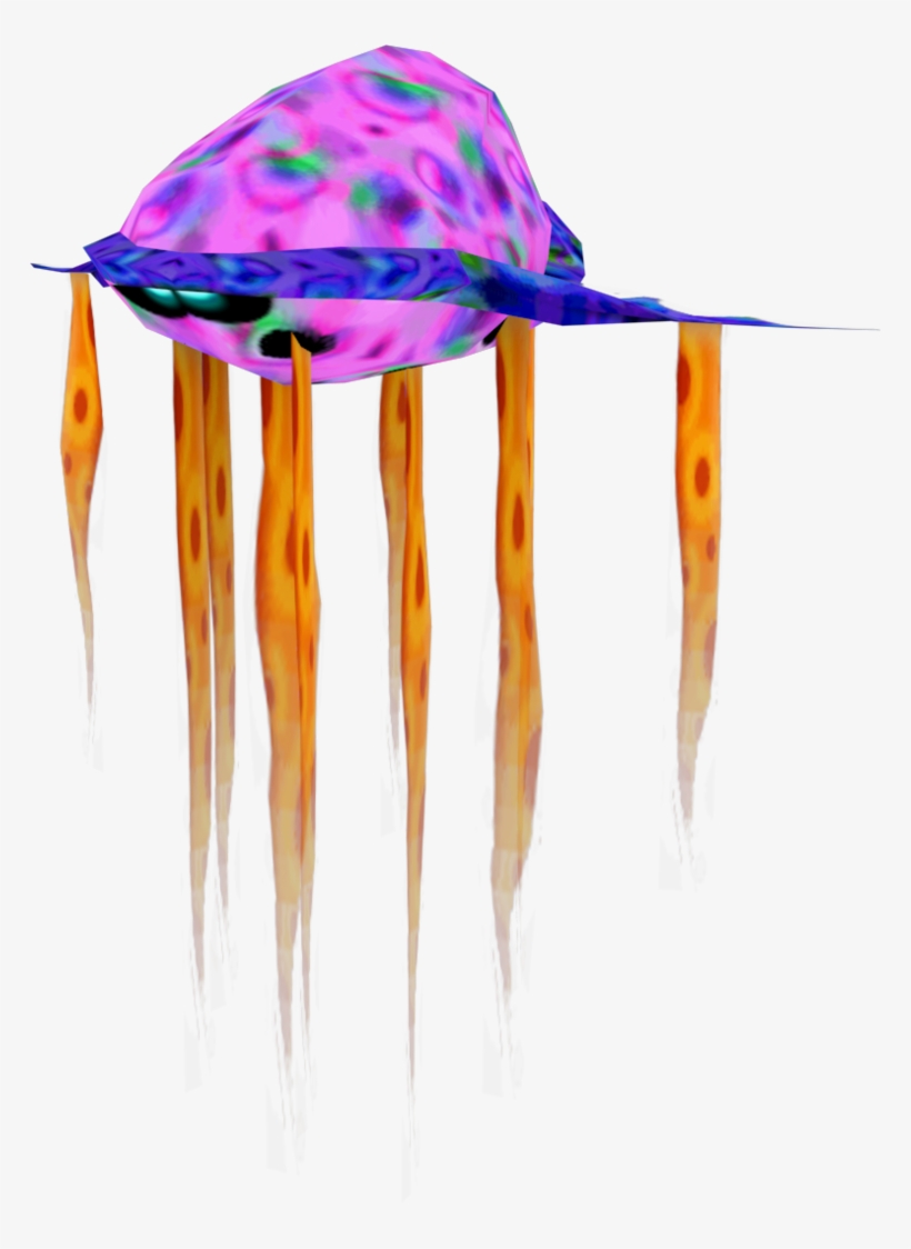 Jellyfish Crash Bandicoot The Wrath Of Cortex - Crash Bandicoot, transparent png #139629
