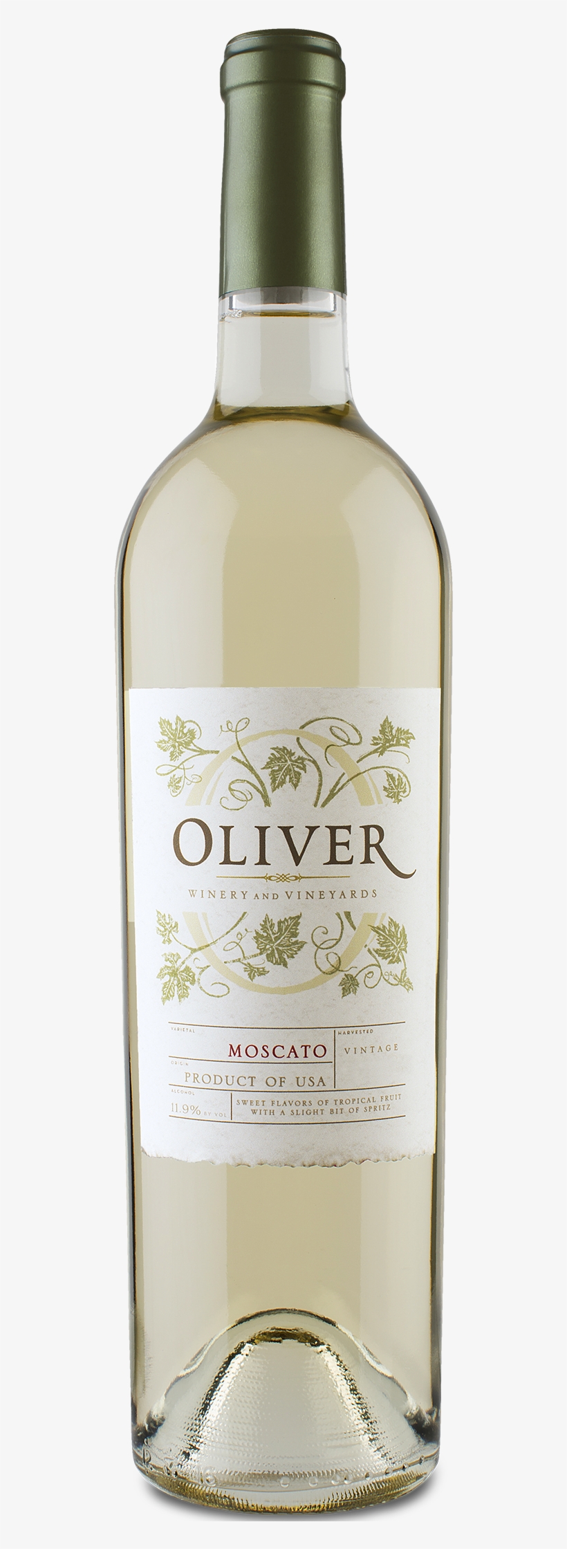 Oliver Vine Series Moscato - Oliver's Wine, transparent png #139880