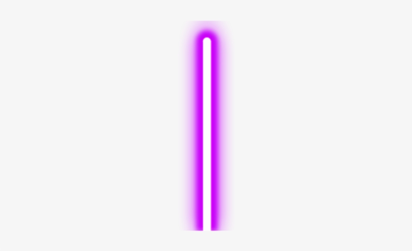 Lightsaber - Transparent Purple Light Saber, transparent png #1300317