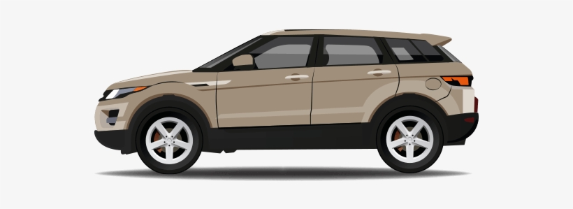 Range Rover Evoque Top View, transparent png #1300618