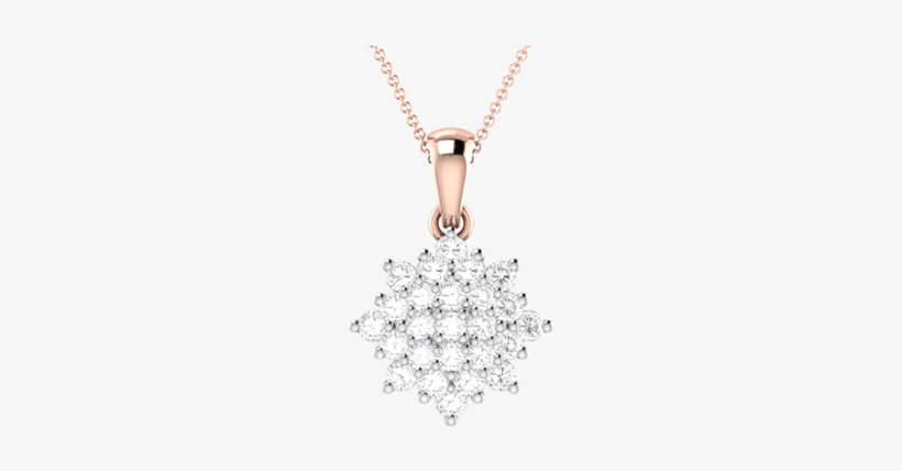 Flower Of Diamond - Locket, transparent png #1301149