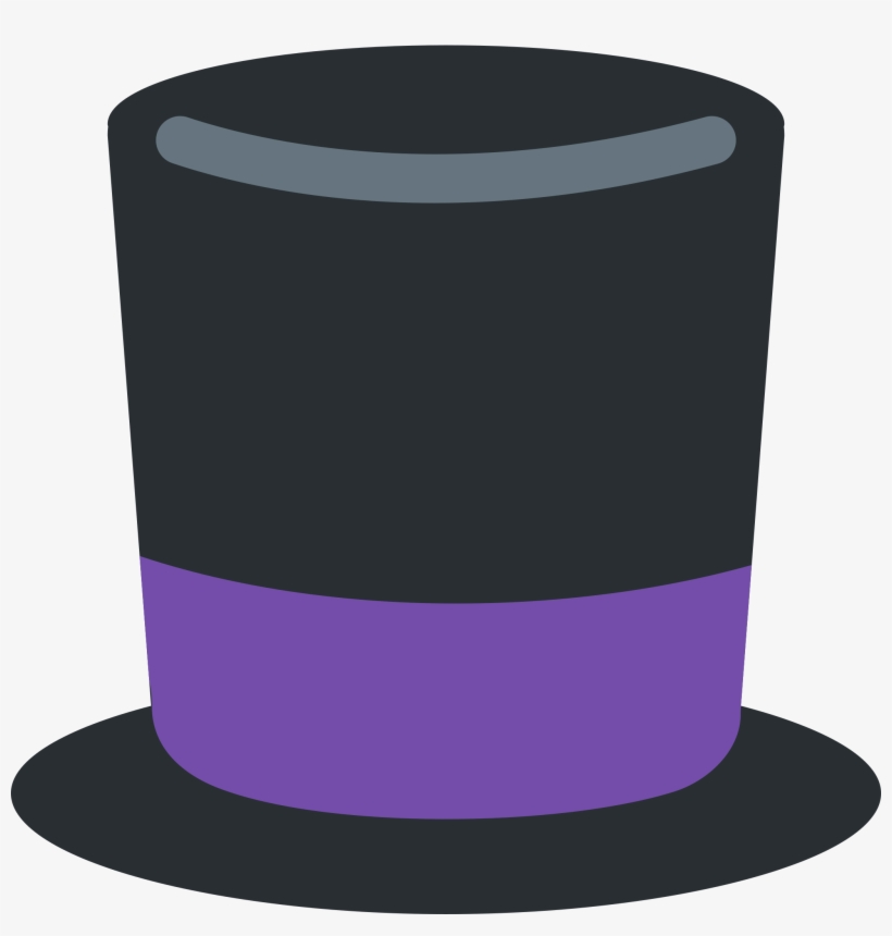 Sticker By Twitterverified Account - Top Hat Emote, transparent png #1301349
