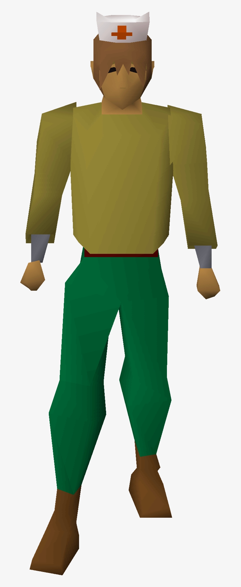 Nurse Hat Equipped - Wiki, transparent png #1301465