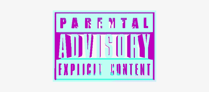 Parental Advisory, Explicit, And Advisory Image - Purple Parental Advisory Png, transparent png #1301564