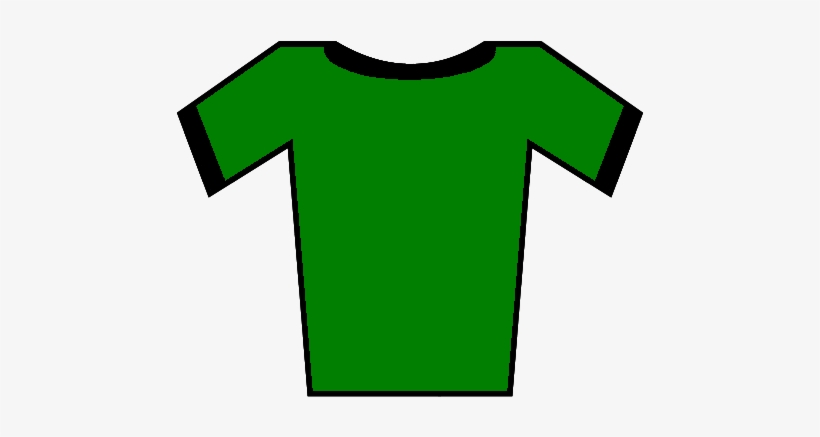Soccer Jersey Green-black - T Shirt Soccer Png, transparent png #1302026