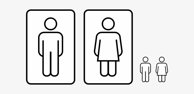 This Free Clipart Png Design Of Bathroom Icons, transparent png #1302116