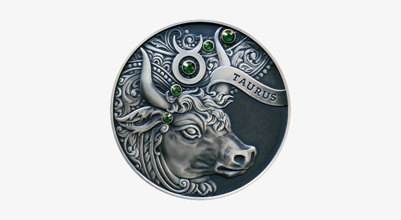 By 2014 20roubles Zodiac Taurus B - Taurus, transparent png #1302225