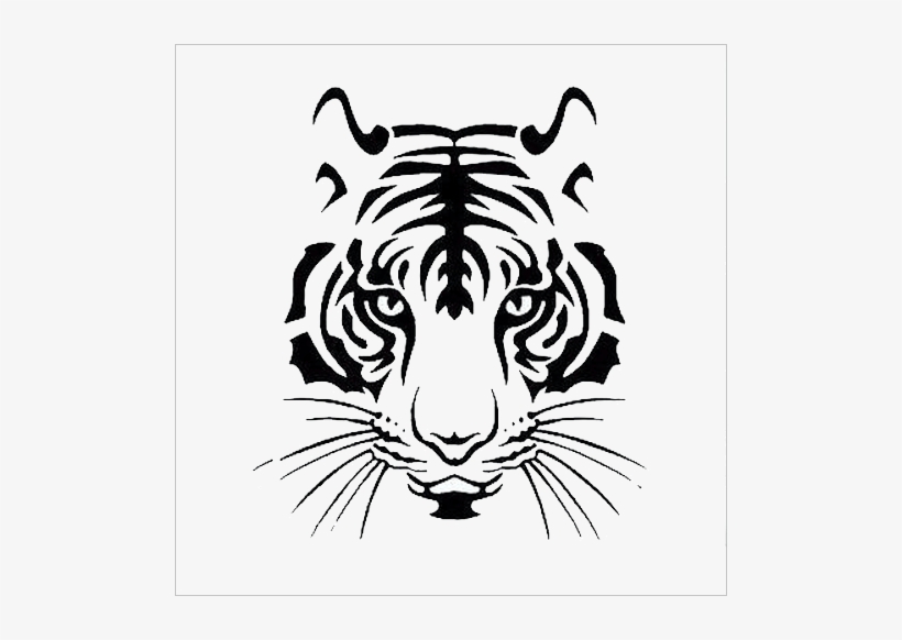 Download Png Tiger Silhouette Clipart Tiger Wall Decal Stencil Tiger Svg Free Transparent Png Download Pngkey