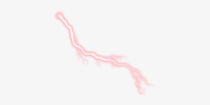 Vector Effect Lightning - Red Lightning No Background, transparent png #1302513
