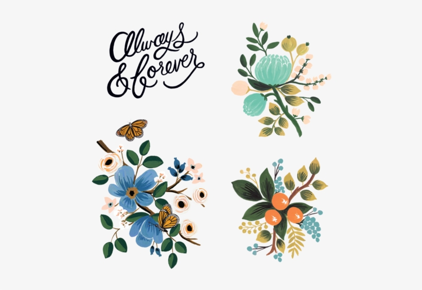 Lovely Set - Tattly Temporary Tattoos Lovely Set, transparent png #1302567