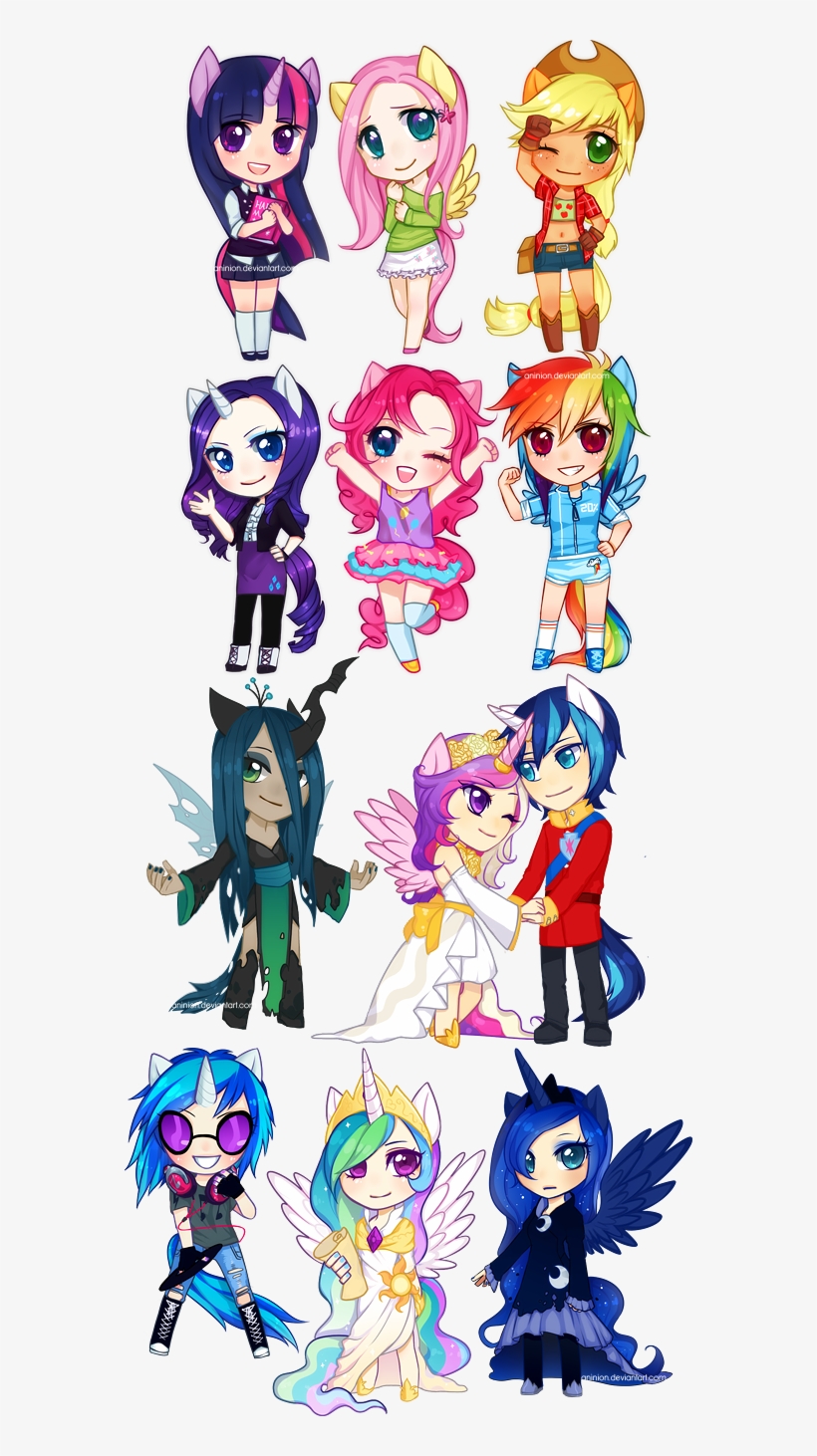 Uploaded - My Little Pony Chibi Drawing, transparent png #1302803
