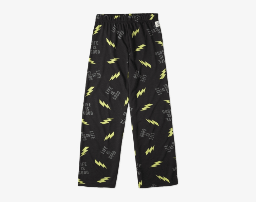 Boys' Lightning Bolt Sleep Pants - Lightning Bolt Pants, transparent png #1302863