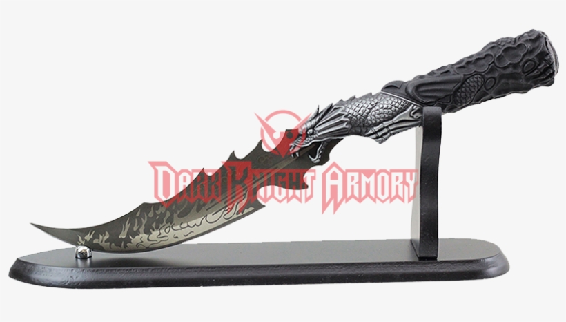 Fire Breathing Medieval Dragon Dagger - Fire Breathing, transparent png #1302996