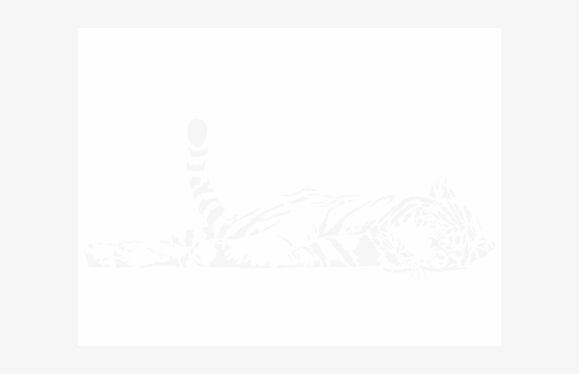 Tiger Silhouette Png Download - Wandtattoo Tiger, transparent png #1303053