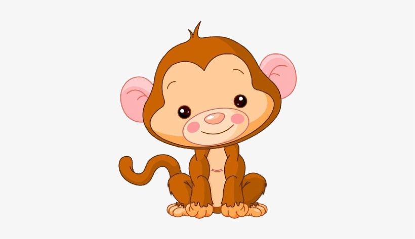 Baby Monkeys Funny Monkey Images - Cute Baby Monkey Clipart, transparent png #1303275