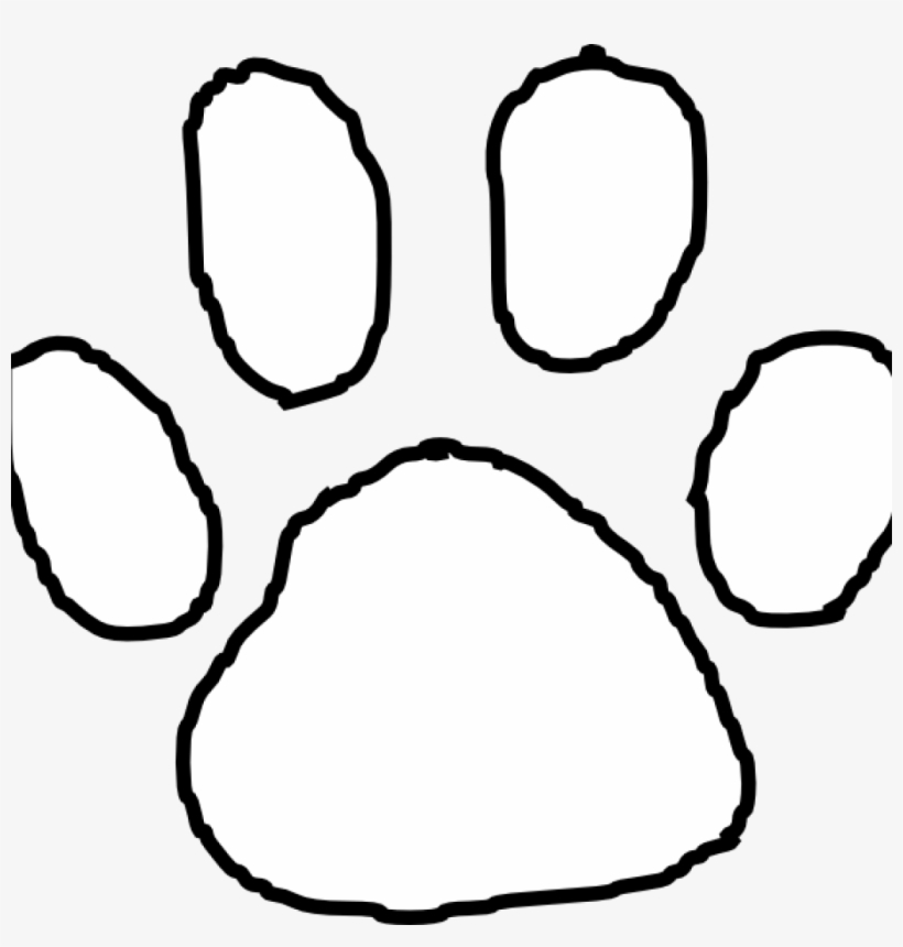 Lsu Paw Magnet Source - Jaguar Paw Print, transparent png #1303342