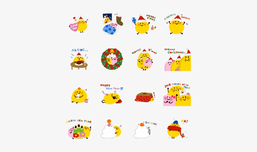 Emoji Chan Xmas & Newyear, transparent png #1303444