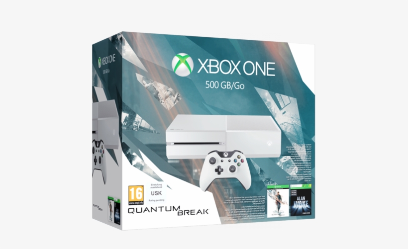 Get A Special Edition White Xbox One 500gb Console - Xbox One Quantum Break, transparent png #1303504