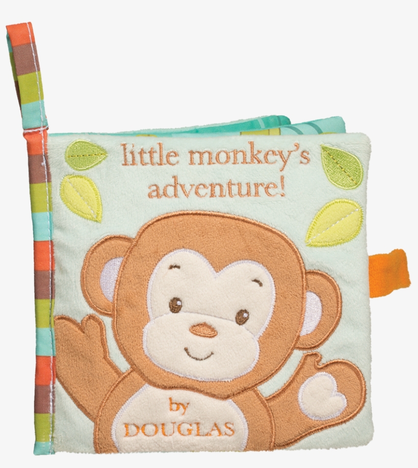 Douglas Baby Monkey Soft Activity Book - Book Monkey Baby, transparent png #1303672