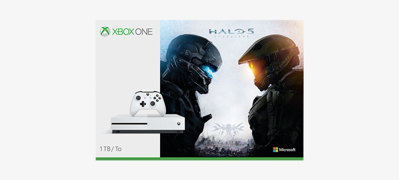 Xbox One Halo Bundle Box Download - Xbox One S Halo, transparent png #1303712