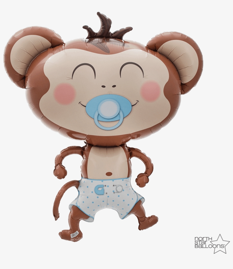 Baby Boy Monkey 41 In*, transparent png #1303887