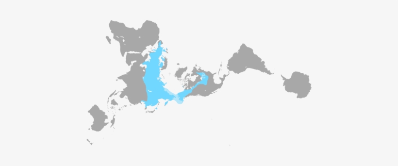 Woolly Mammoth Late Pleistocene Dymaxion Biogeographic - Range Of Columbian Mammoth, transparent png #1304369