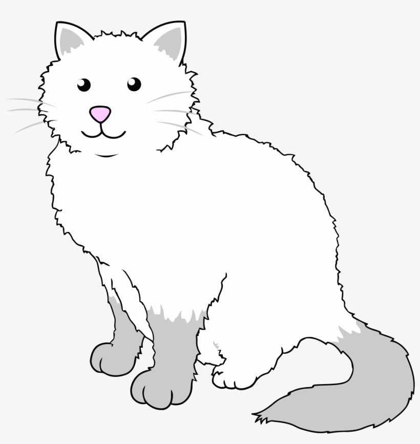 Cartoon Cat Clipart Png - Portable Network Graphics, transparent png #1304568