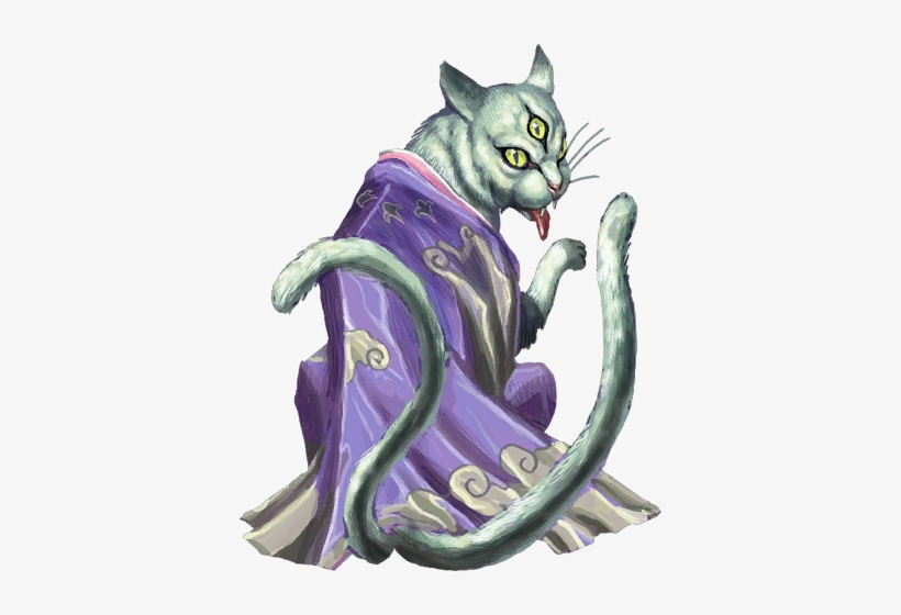 Devil Cat - Cartoon, transparent png #1304933