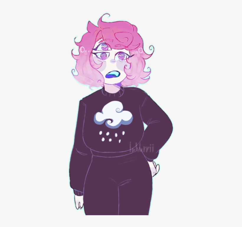 I Finally Drew @photovoltaick 's Persona Hibiscus - Cartoon, transparent png #1305099