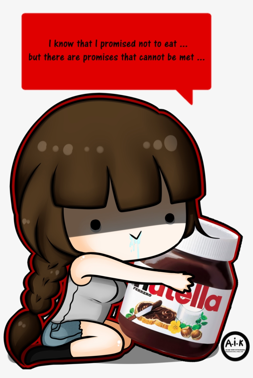 Nutella Images Nutella - Nutella Kawaii, transparent png #1305127