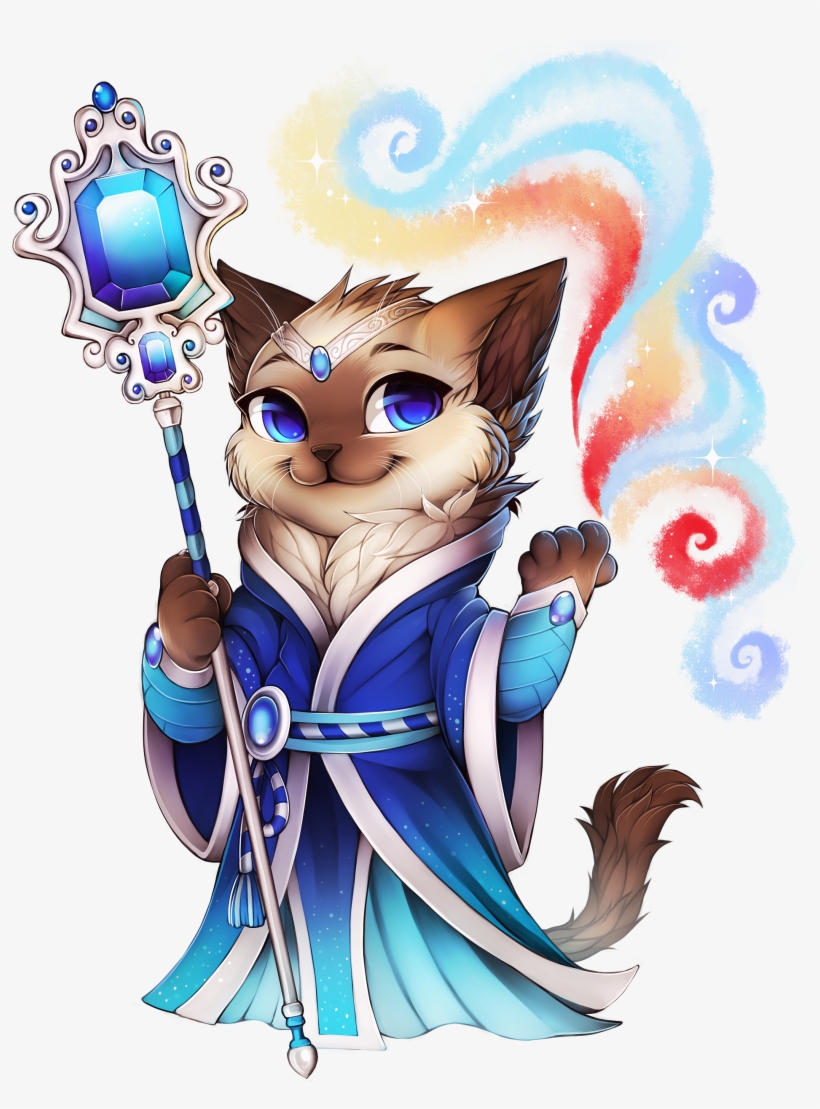 Sorcerer Cat - Furvilla Sorcerer Cat, transparent png #1305150